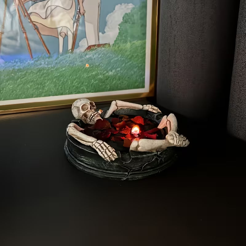 Skeleton Candle